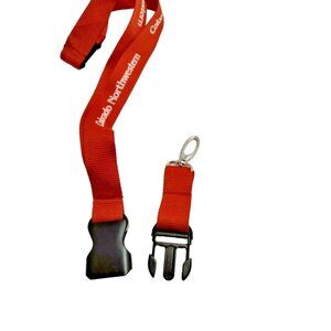 Colorado Northwestern College Lanyard ID Badge Neck Strap Holder Red Detachable